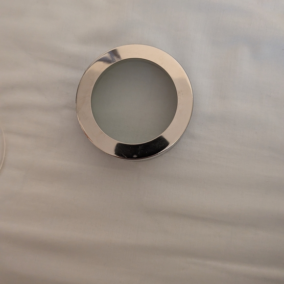 Clear Water Bottle with Orange Logo - Picture 6 of 6